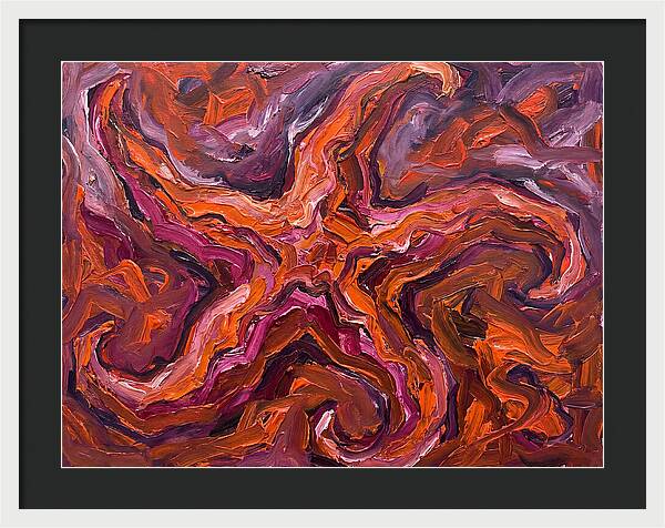 Sea Star In Expressionist Style