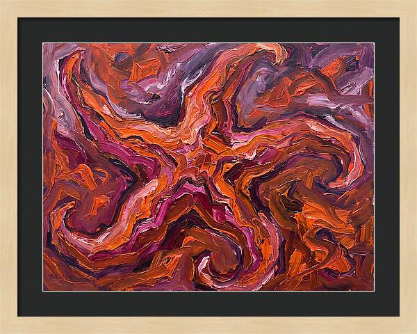 Sea Star In Expressionist Style