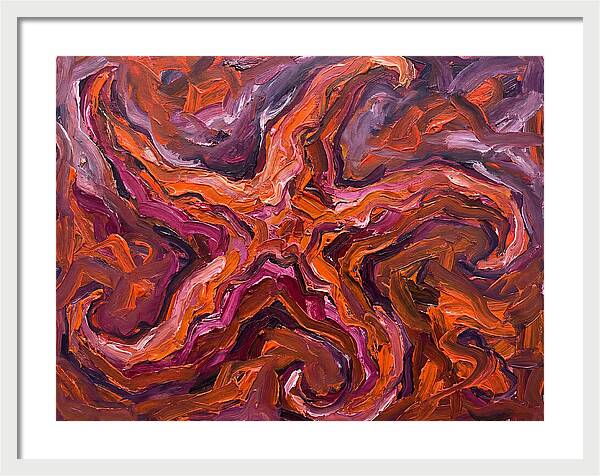 Sea Star In Expressionist Style
