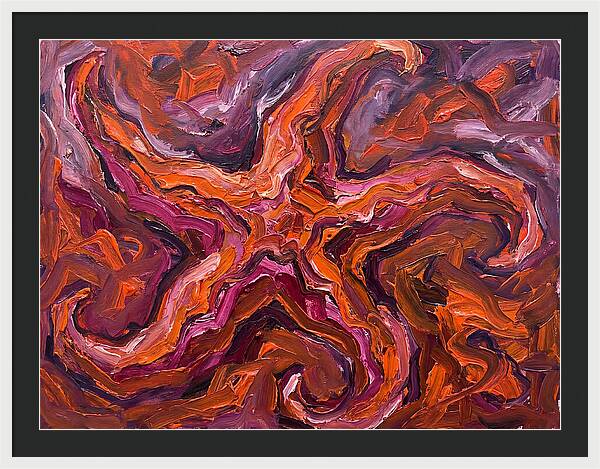 Sea Star In Expressionist Style