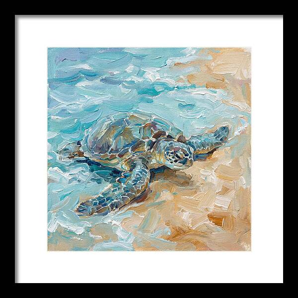Sea Turtle By The Shore