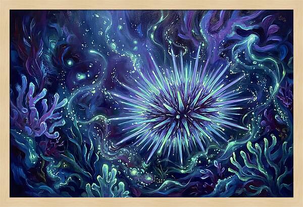 Sea Urchin Underwater