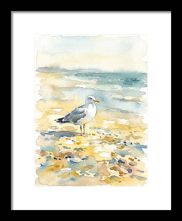 Seagull By The Shore