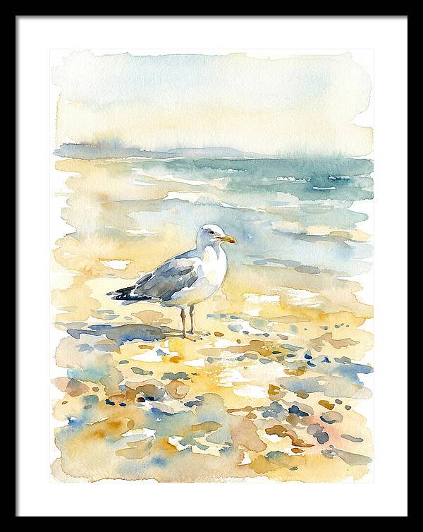 Seagull By The Shore