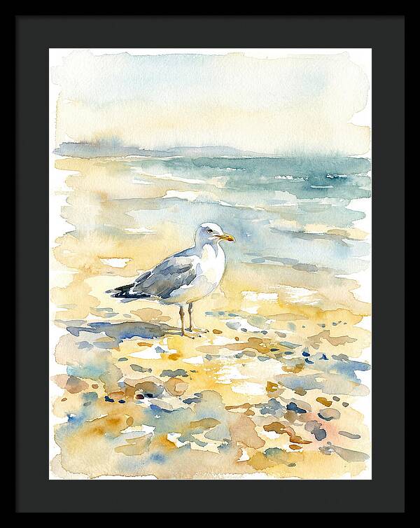 Seagull By The Shore