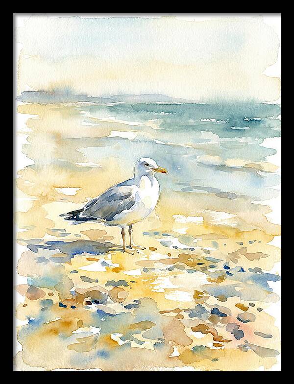 Seagull By The Shore