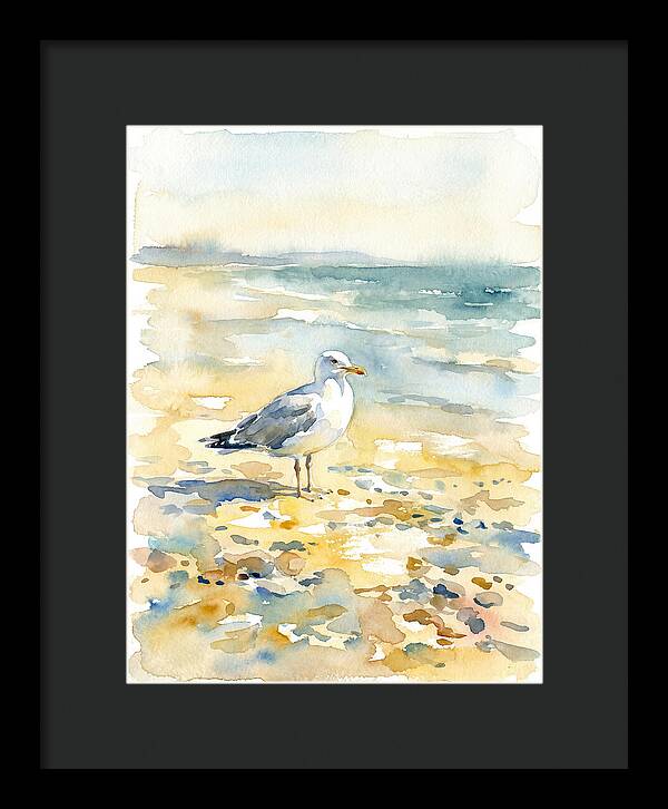Seagull By The Shore