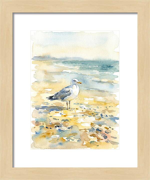 Seagull By The Shore