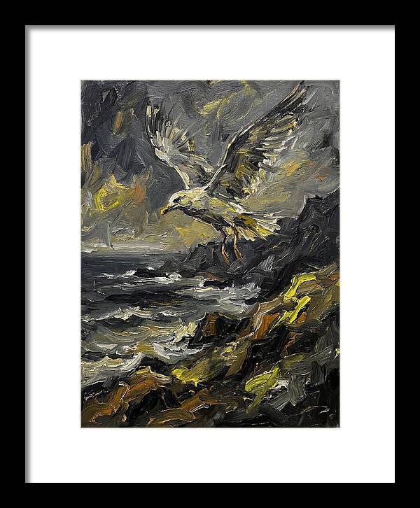 Seagull In Flight