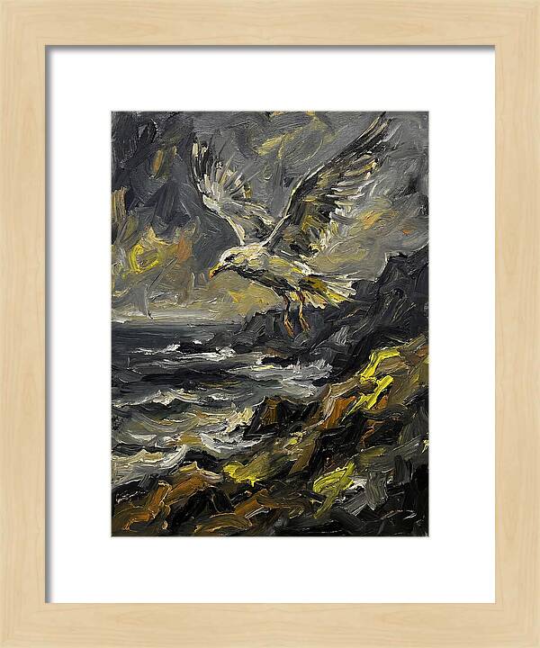 Seagull In Flight