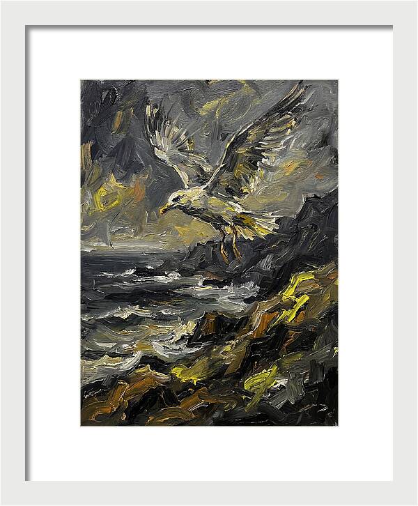 Seagull In Flight