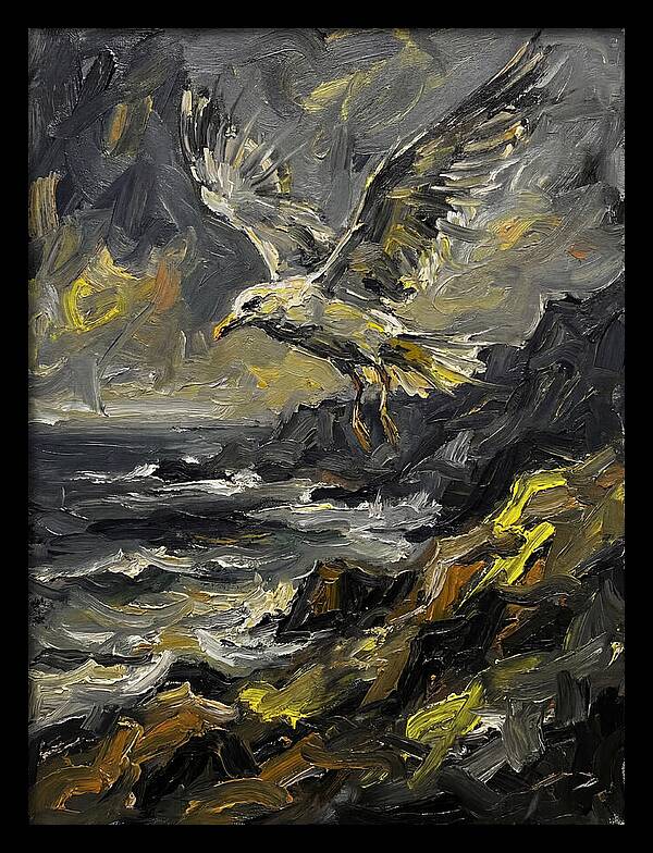 Seagull In Flight