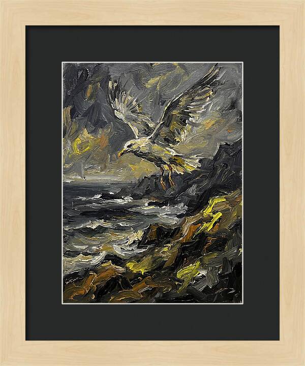 Seagull In Flight