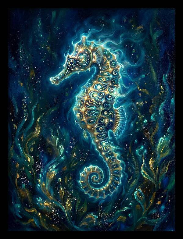 Seahorse Elegance