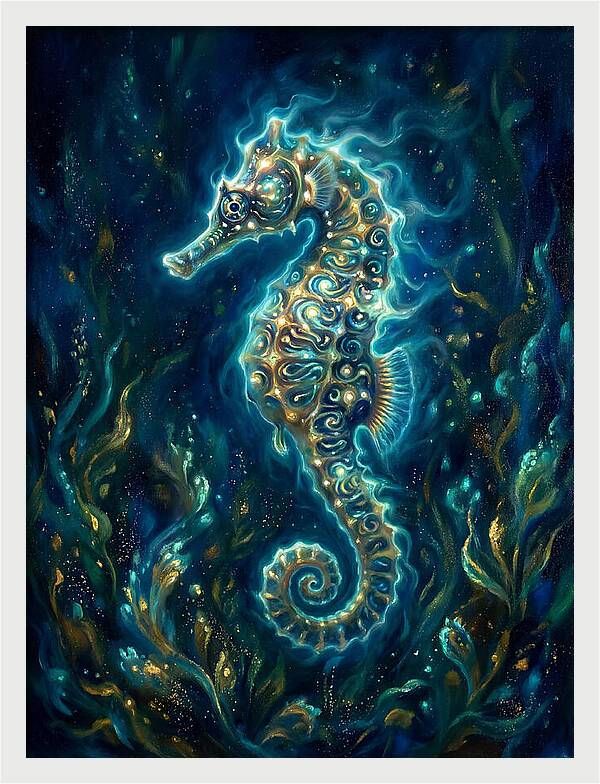 Seahorse Elegance