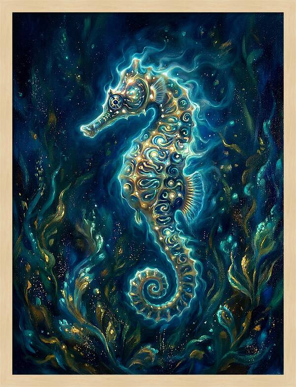 Seahorse Elegance