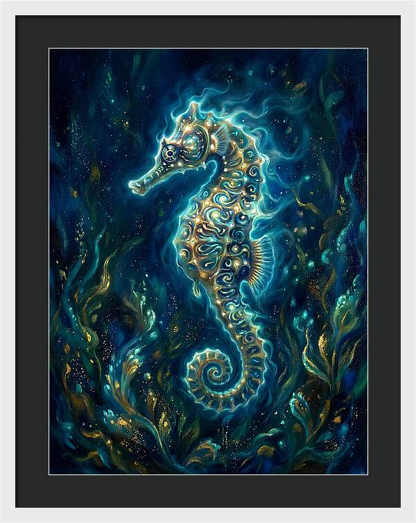 Seahorse Elegance