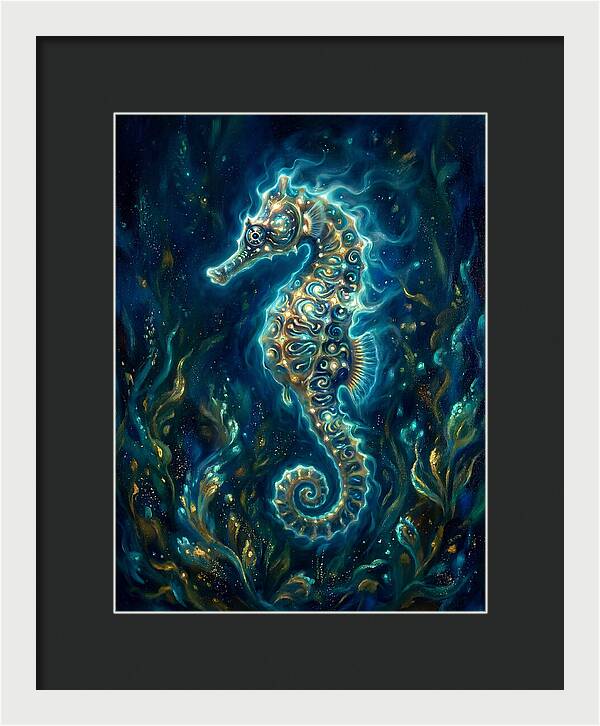 Seahorse Elegance