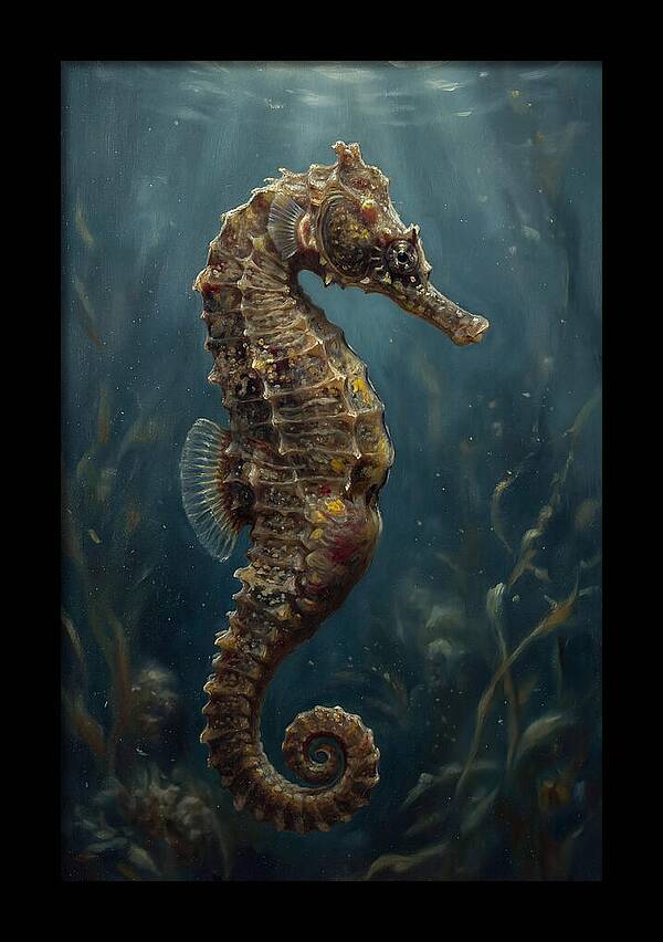 Seahorse Serenity Underwater