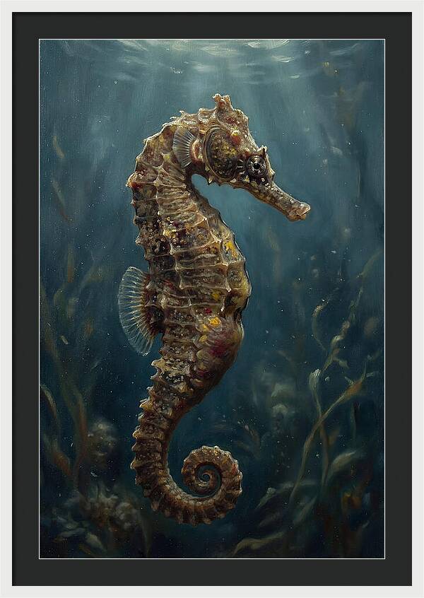 Seahorse Serenity Underwater
