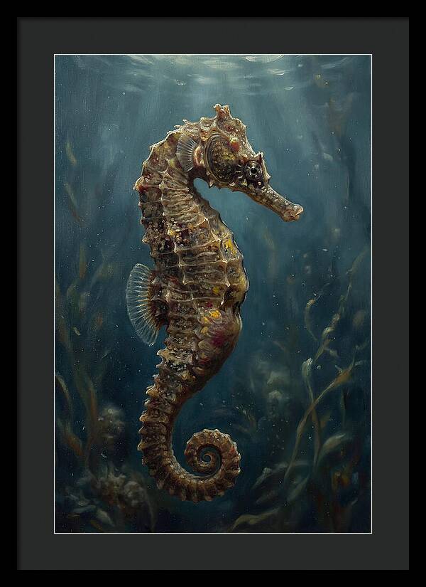 Seahorse Serenity Underwater