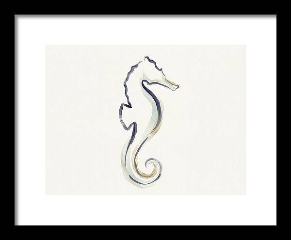 Seahorse Silhouette Elegance