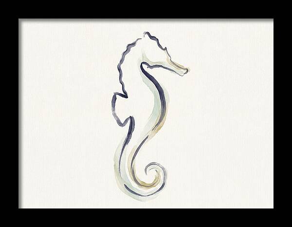 Seahorse Silhouette Elegance