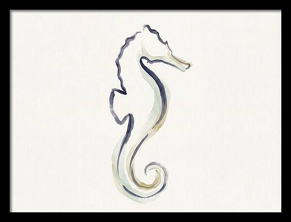 Seahorse Silhouette Elegance