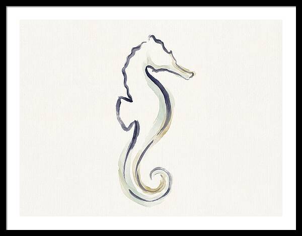 Seahorse Silhouette Elegance