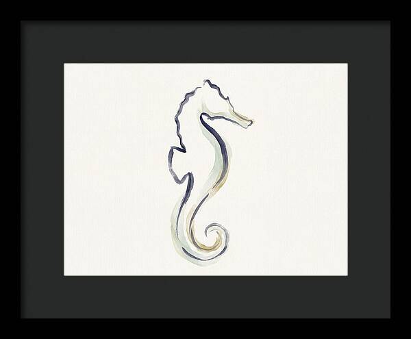 Seahorse Silhouette Elegance