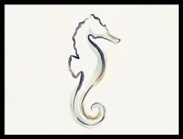 Seahorse Silhouette Elegance