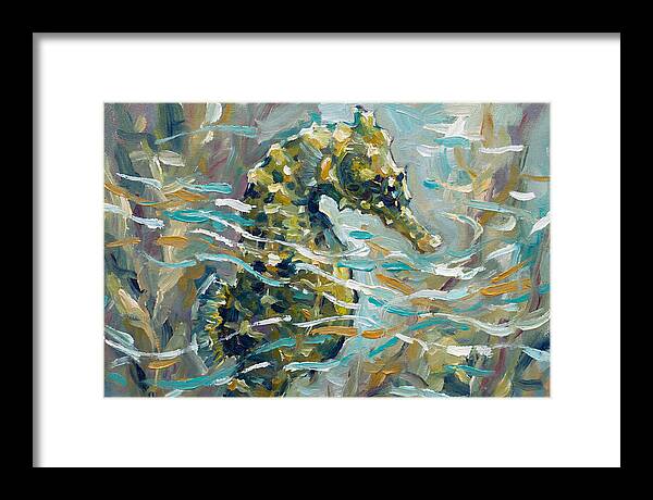 Seahorse Tranquility In The Deep