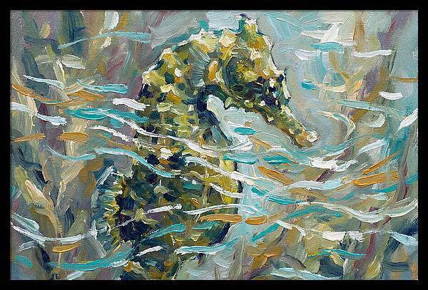 Seahorse Tranquility In The Deep