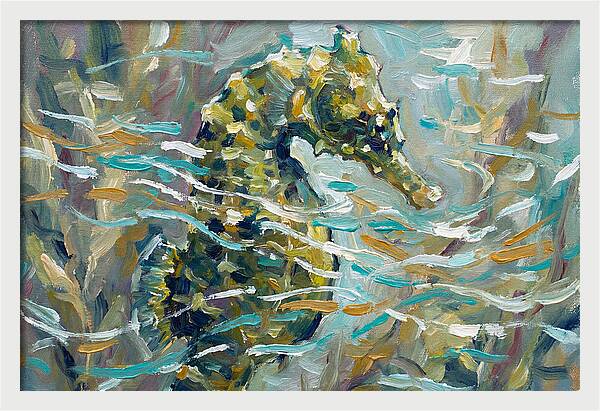 Seahorse Tranquility In The Deep