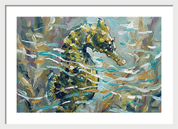 Seahorse Tranquility In The Deep