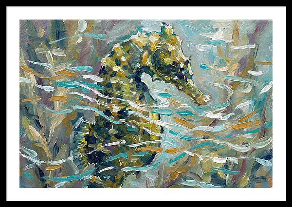 Seahorse Tranquility In The Deep