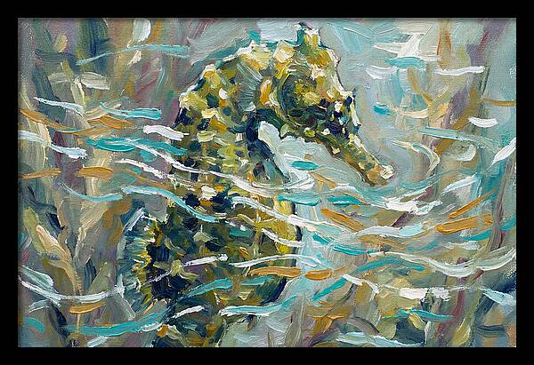 Seahorse Tranquility In The Deep