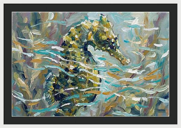Seahorse Tranquility In The Deep