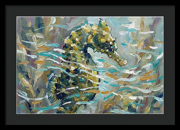 Seahorse Tranquility In The Deep