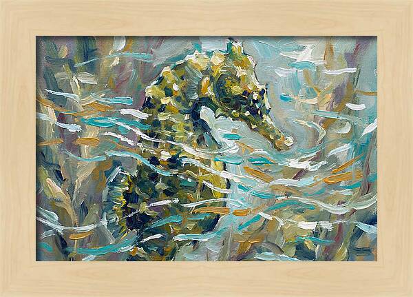 Seahorse Tranquility In The Deep