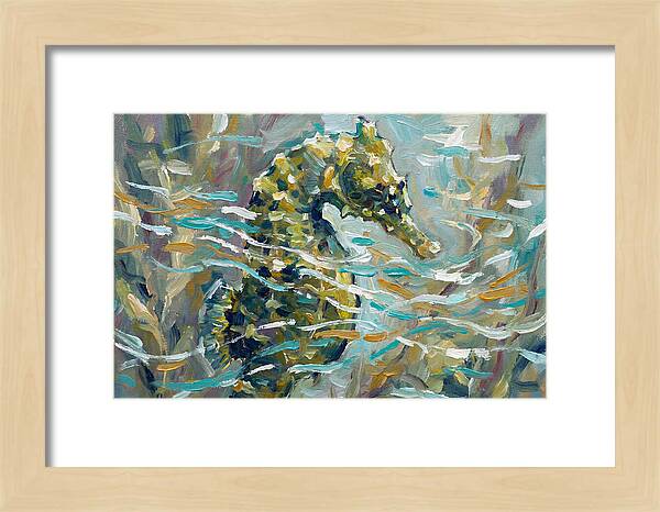 Seahorse Tranquility In The Deep