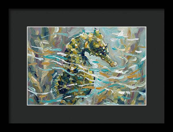 Seahorse Tranquility In The Deep