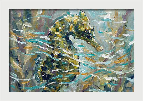 Seahorse Tranquility In The Deep
