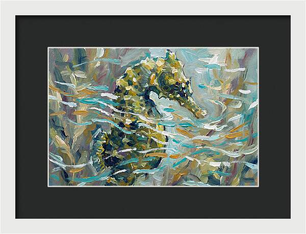 Seahorse Tranquility In The Deep