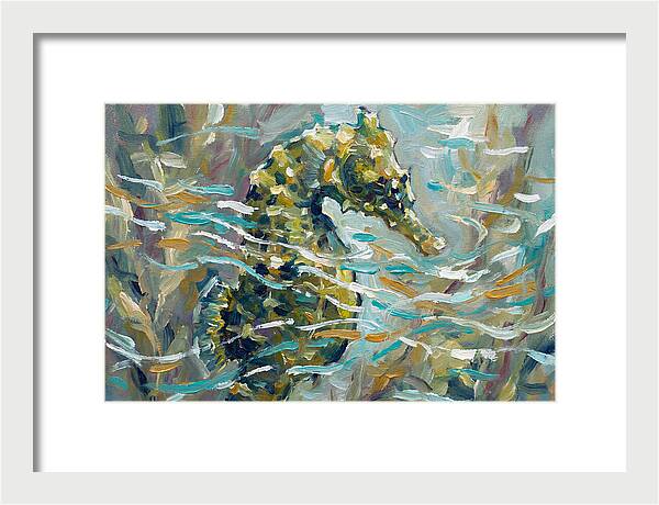 Seahorse Tranquility In The Deep