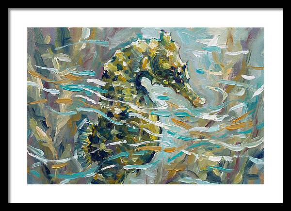 Seahorse Tranquility In The Deep