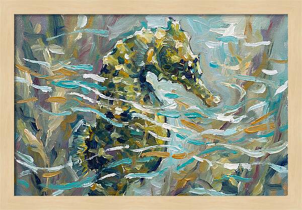 Seahorse Tranquility In The Deep