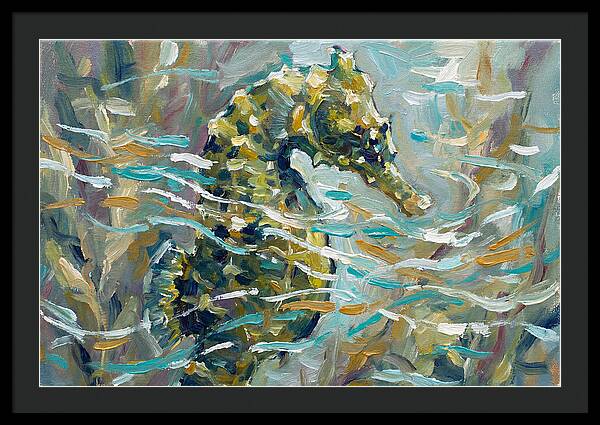 Seahorse Tranquility In The Deep