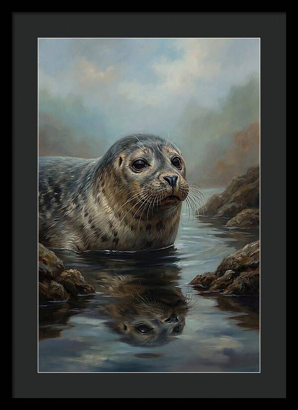 Seal Emerging From Water