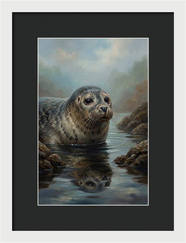 Seal Emerging From Water